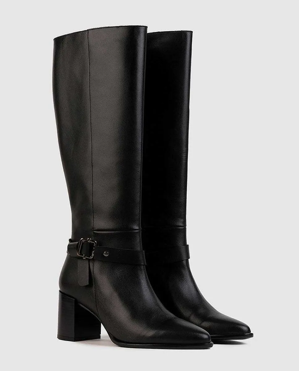 Sale Bota Con Tacon Danae Mujer Botas