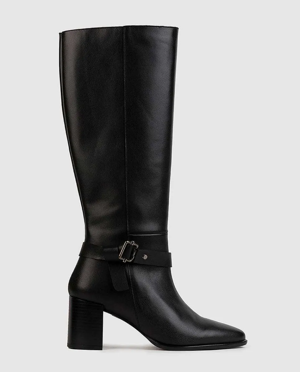 Sale Bota Con Tacon Danae Mujer Botas