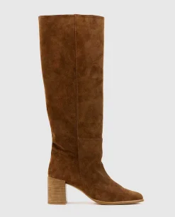 Discount Bota Con Tacon Elba Mujer Botas