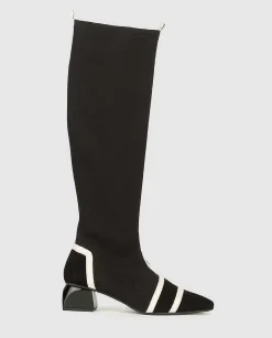 Shop Bota Con Tacon Thais Mujer Botas