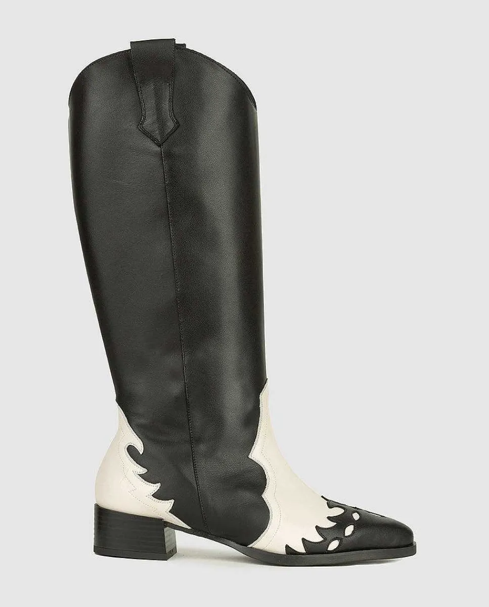 Flash Sale Bota Plana Libia Mujer Botas