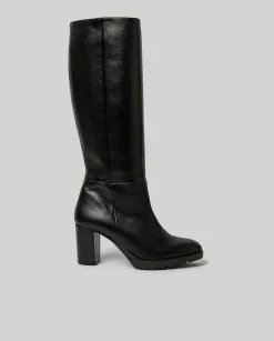 Sale Botas Altas Con Tacon Cordoba Ancho Especial Mujer Botas