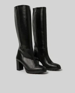 Sale Botas Altas Con Tacon Cordoba Ancho Especial Mujer Botas