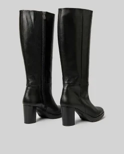 Sale Botas Altas Con Tacon Cordoba Ancho Especial Mujer Botas