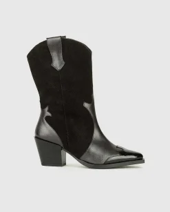 Clearance Botin Con Tacon Alaia Mujer Coleccion Fw23