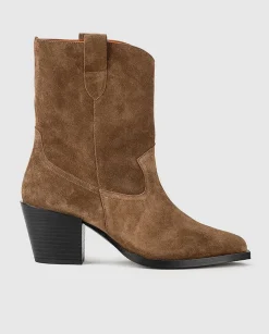 Best Sale Botin Con Tacon Cora Mujer Botines