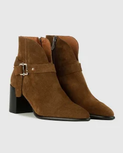 Hot Botin Con Tacon Esmeralda Mujer Coleccion Fw23