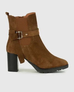 New Botin Con Tacon Ibbie Mujer Coleccion Fw23