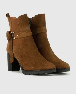 Shop Botin Con Tacon Ibbie Mujer Botines