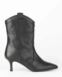 Fashion Botin Con Tacon Zoe Mujer Botines