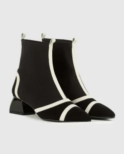 Hot Botin De Tacon Lea Mujer Botines