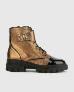 Outlet Botin Plano Aura Mujer Botines