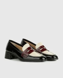 Outlet Mocasin Con Tacon Rosa Mujer Coleccion Fw23